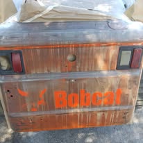 Bobcat Skid Steer before painting